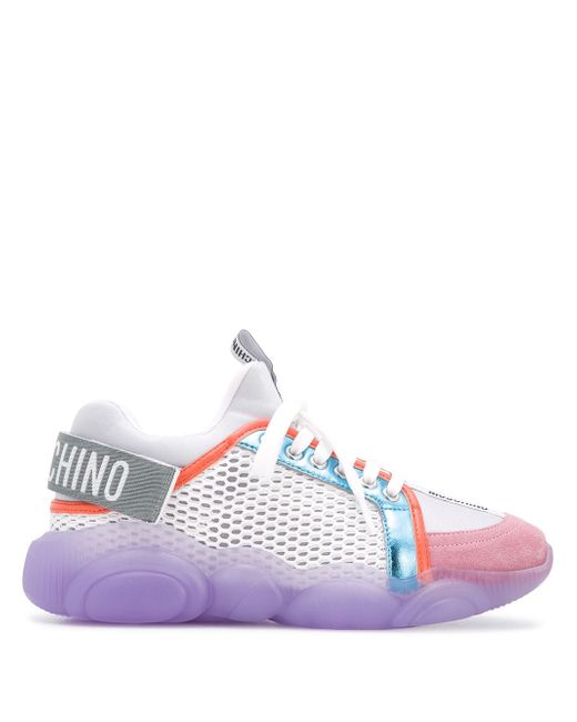 Moschino colour block sneakers