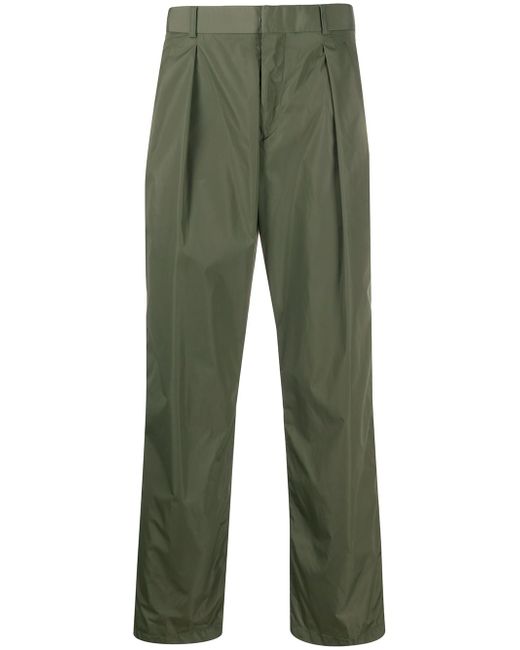 Valentino high-waisted straight-leg trousers