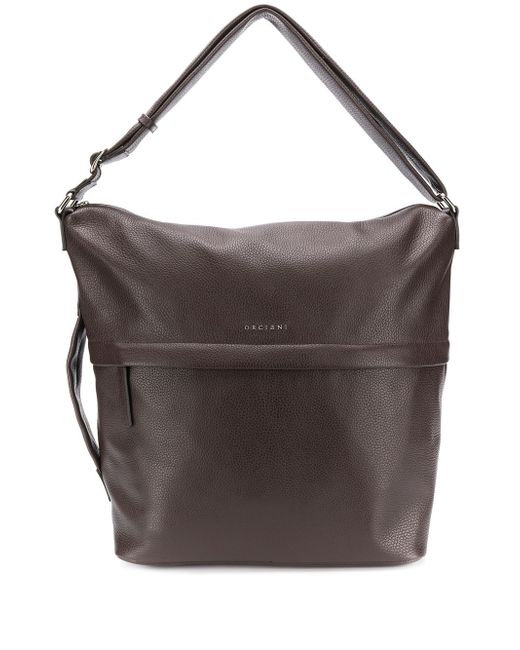 Orciani textured tote bag