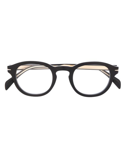 David Beckham Eyewear rectangular frame glasses