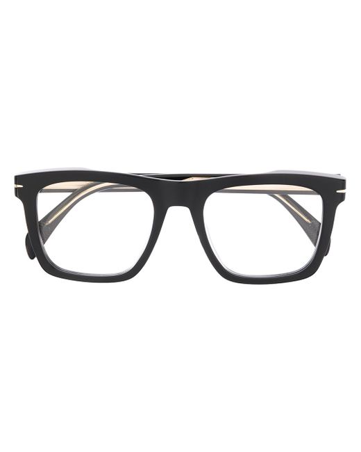 David Beckham Eyewear rectangle frame glasses