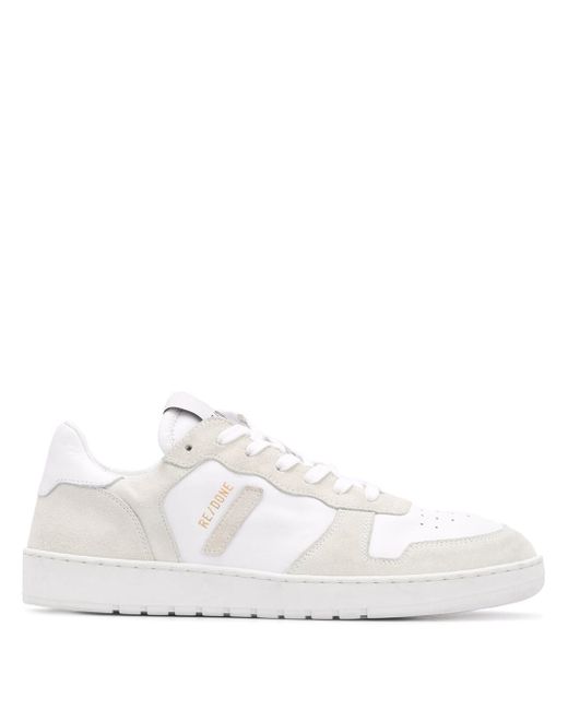 Re/Done two-tone low top sneakers