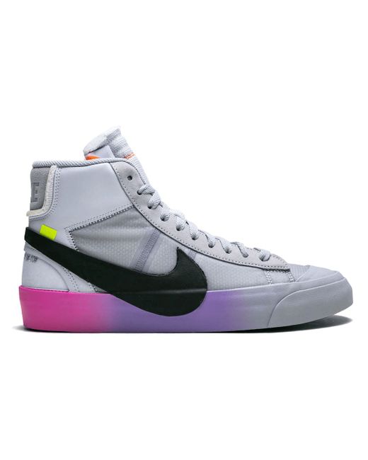 Nike x Off-White The 10 Blazer Mid sneakers WOLF
