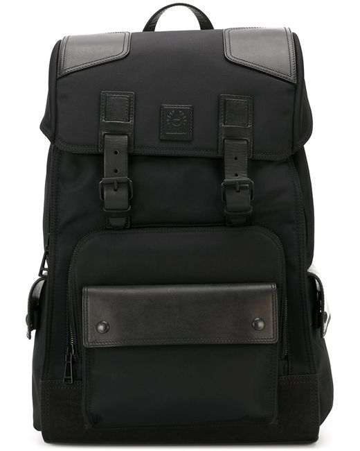 Belstaff buckle strap backpack