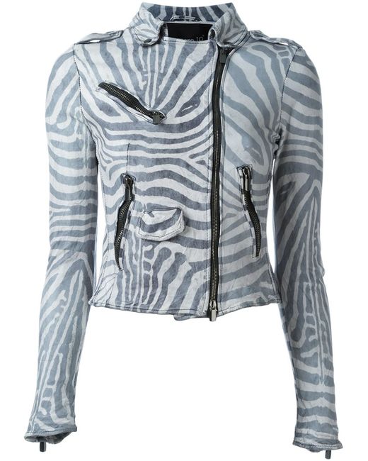 Numero 10 zebra print jacket 38