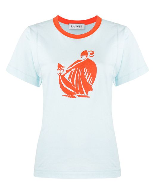 Lanvin graphic print T-shirt