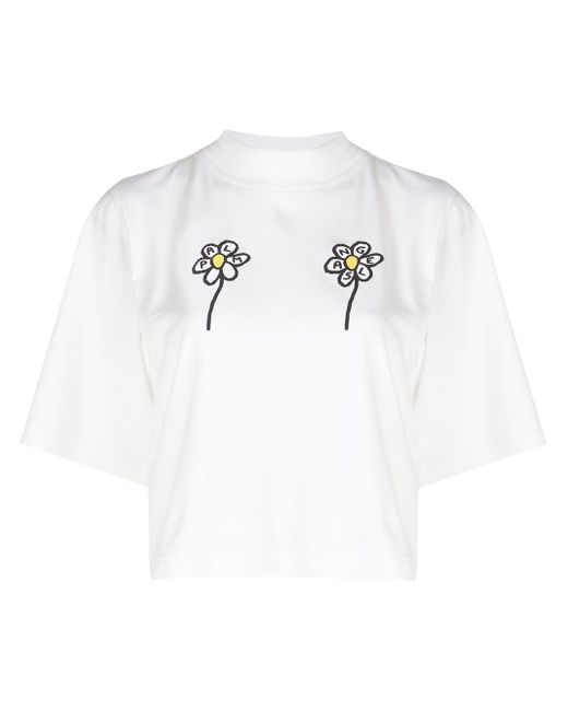 Palm Angels daisy-print T-shirt