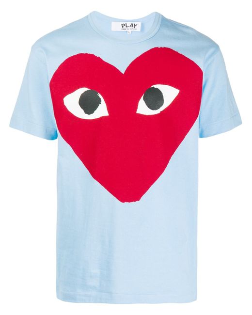 Comme Des Garçons Play Red Heart logo T-shirt