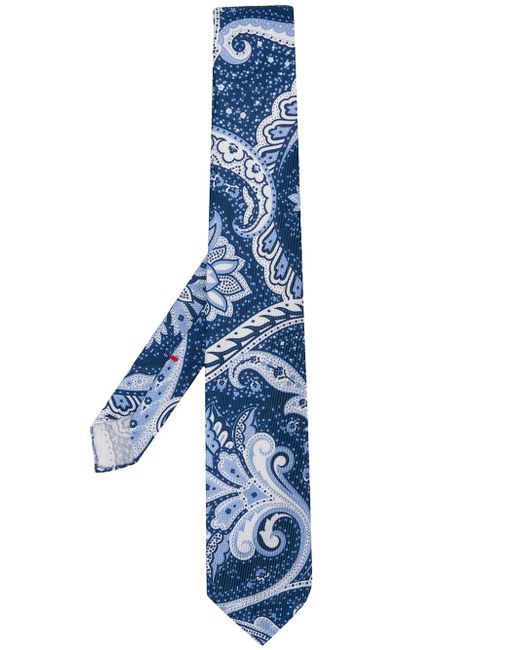 Dell'oglio paisley print tie