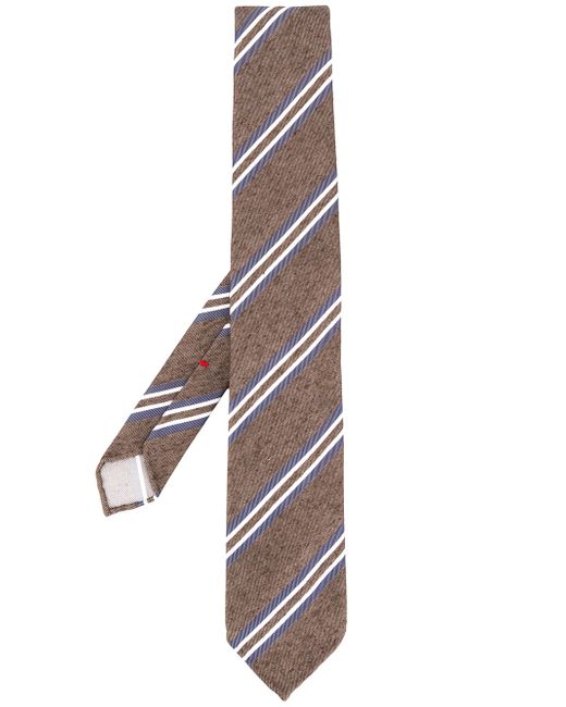 Dell'oglio diagonal-stripes tie