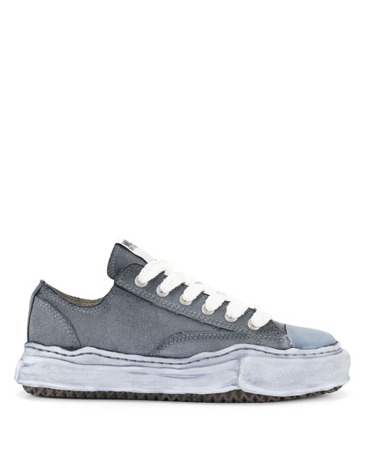 Maison Mihara Yasuhiro distressed-effect lace-up sneakers