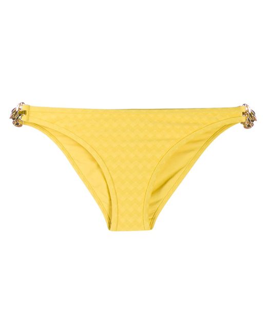 Marlies Dekkers chain-embellished zigzag bikini bottoms