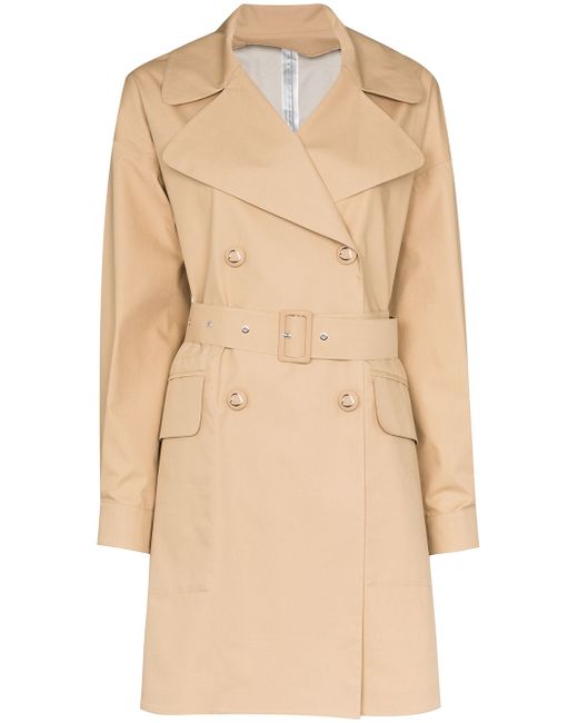 Moncler belted trench coat