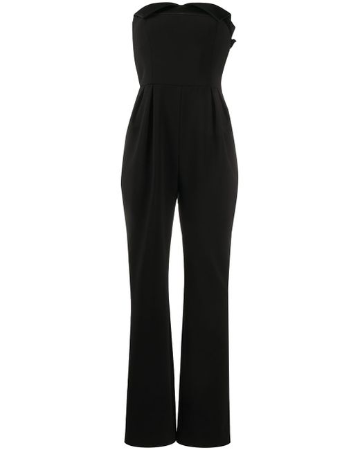 Moschino strapless pleated jumpsuit