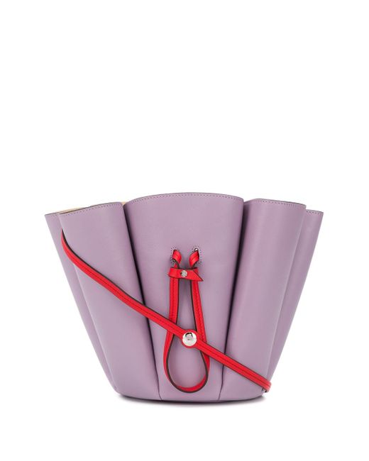 Lanvin pleated bucket bag