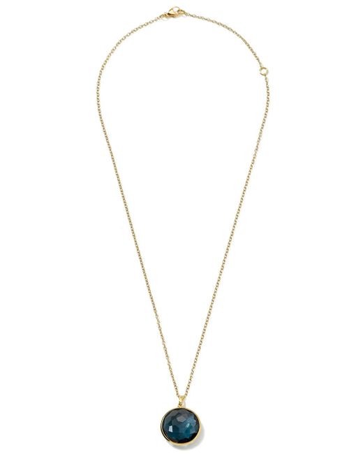 Ippolita 18kt gold large pendant necklace