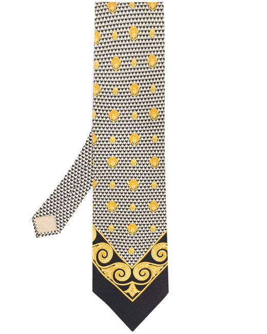 Versace Pre-Owned 1990s Medusa print classic tie