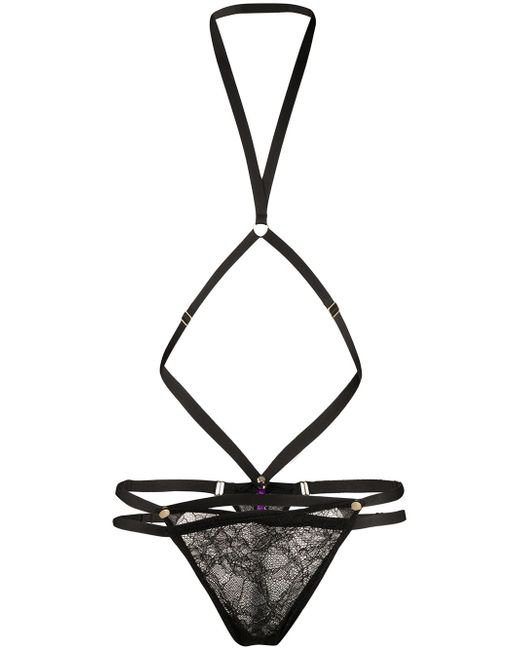 Maison Close removable harness thong