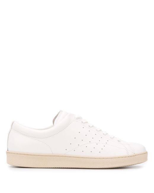 Sandro perforated low-top trainers