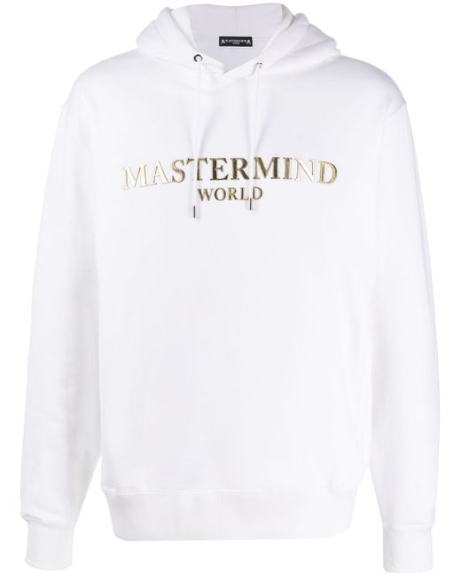 Mastermind World logo plaque hoodie