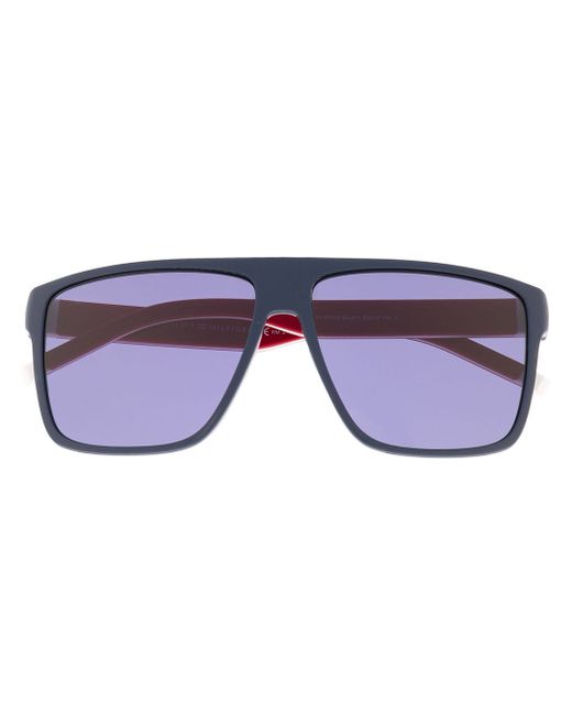 Tommy Hilfiger oversized rectangular frame sunglasses
