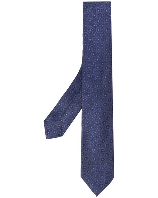 Barba all-over print tie