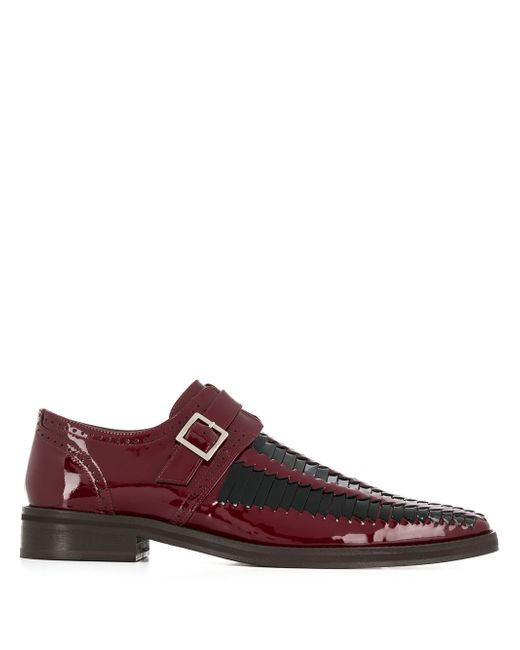 Martine Rose Winston side buckle loafers