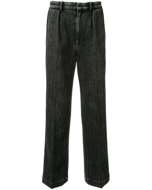 Alexander Wang zigzag pattern trousers