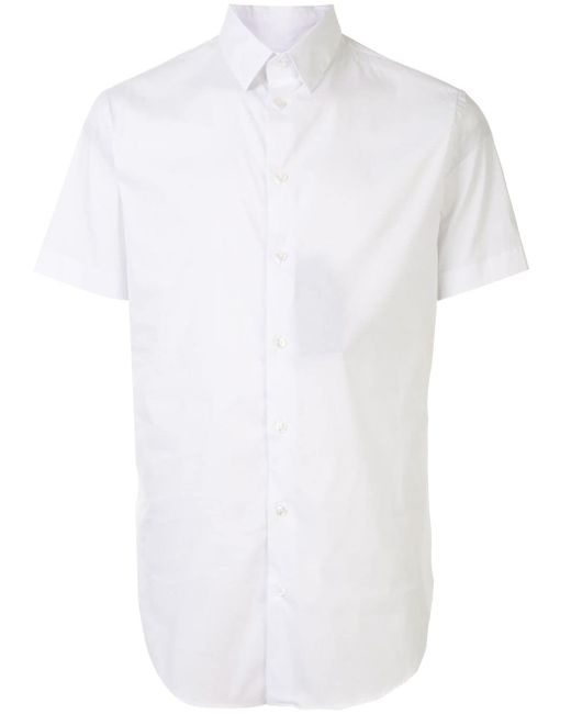 Giorgio Armani short-sleeve fitted shirt