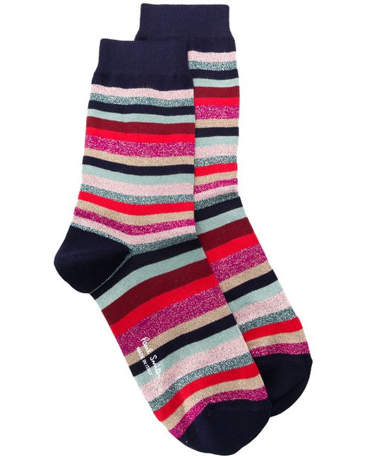 Paul Smith striped print socks