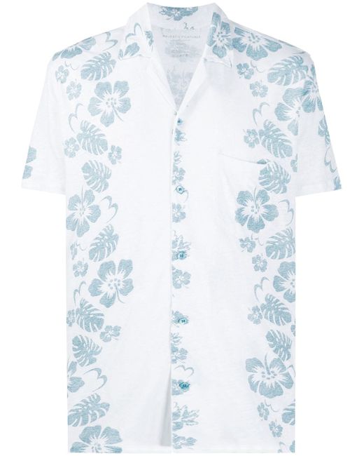 Majestic Filatures floral print shirt