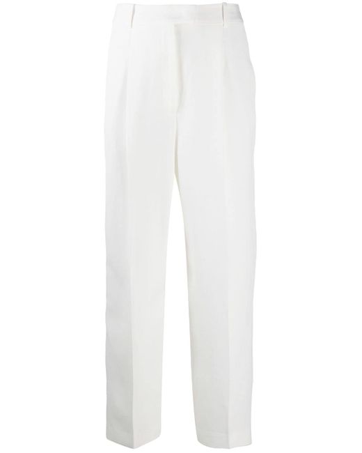 Ermanno Scervino high-waisted pleat detail trousers