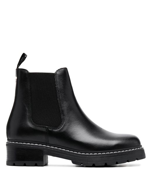 Carvela contrasting stitch ankle boots