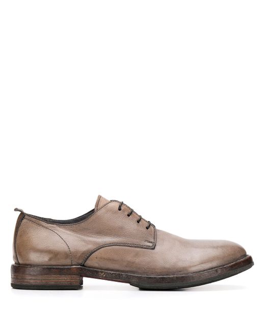 MoMa weathered Derby shoes