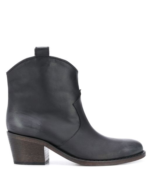 Via Roma 15 side-tab ankle boots