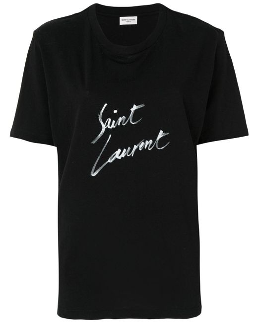 Saint Laurent signature T-shirt