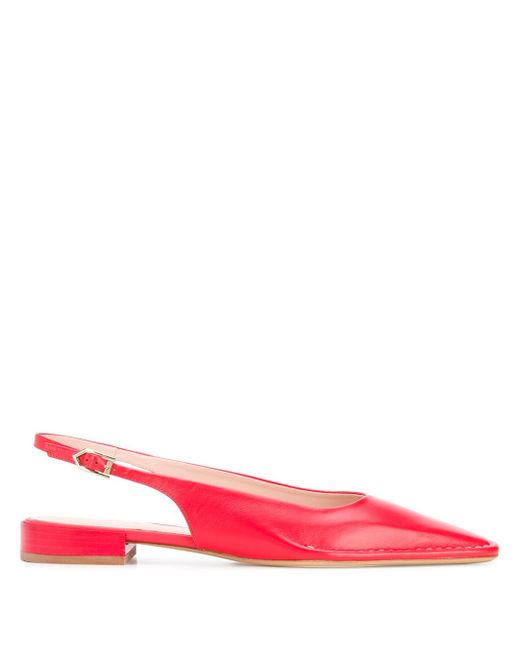 Tod's pointed slingback pumps