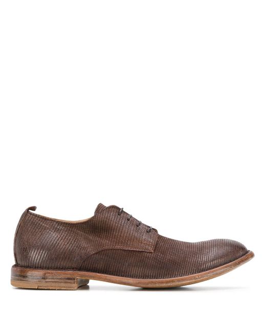 MoMa woven leather oxford shoes