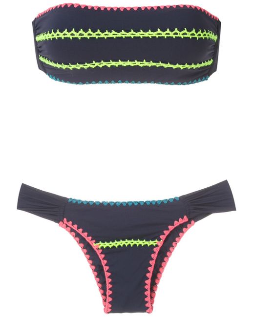 Brigitte Mel crochet bikini set