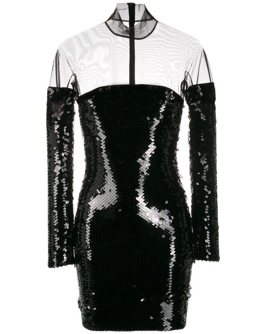 Tom Ford sequin panelled cocktail dress