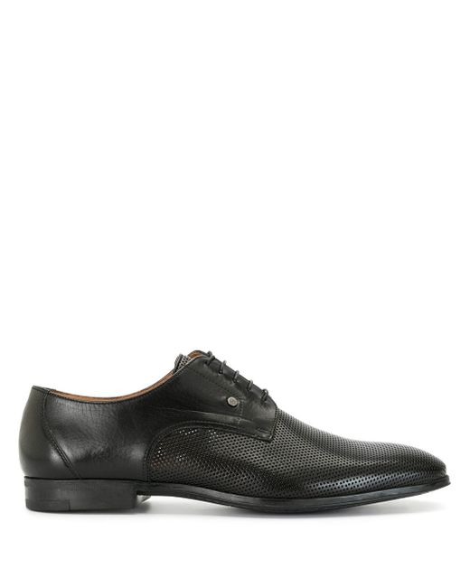 Stemar perforated lace-up derby shoes