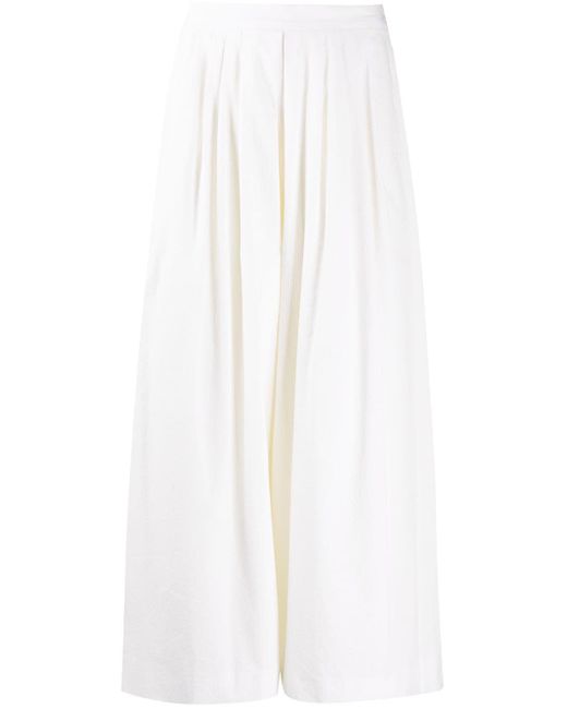 PS Paul Smith wide-leg cropped flared trousers