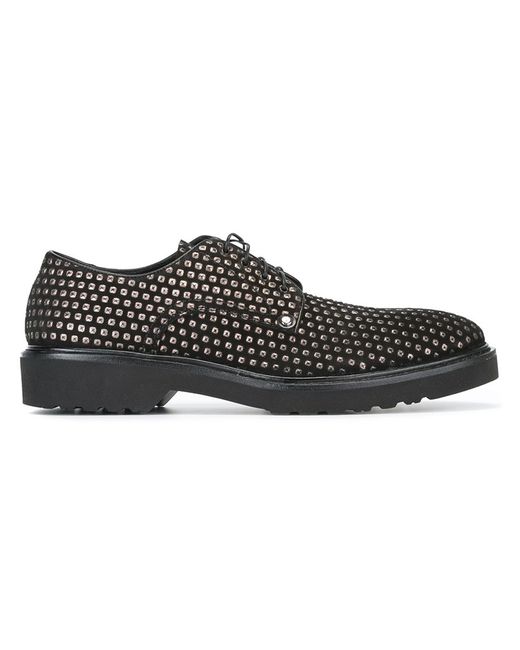 Cesare Paciotti studded derby shoes