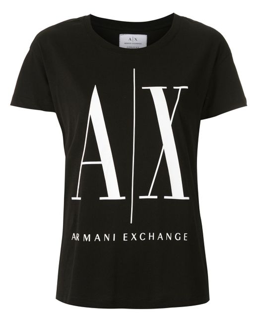 Armani Exchange logo print T-shirt
