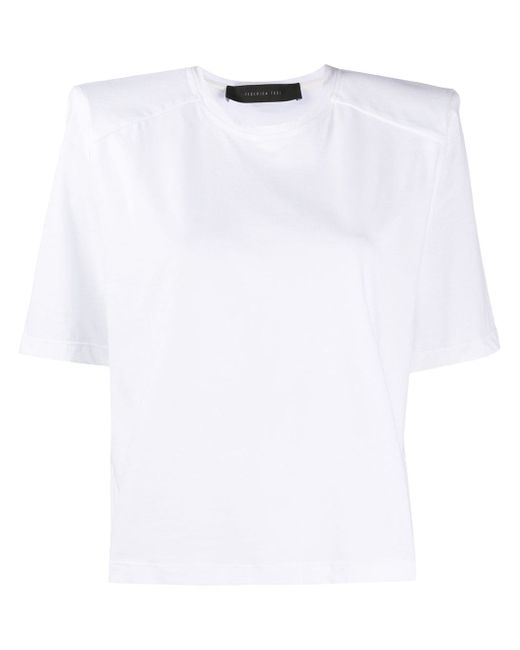 Federica Tosi structured shoulders T-shirt