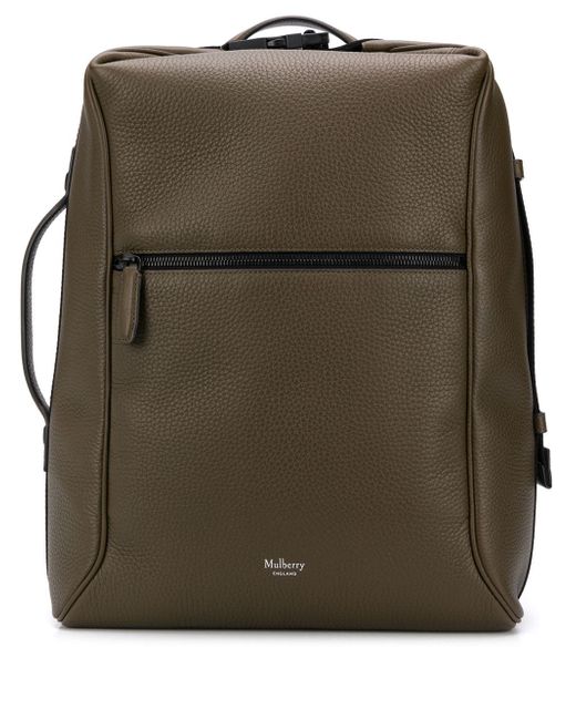 Mulberry Urban logo backpack