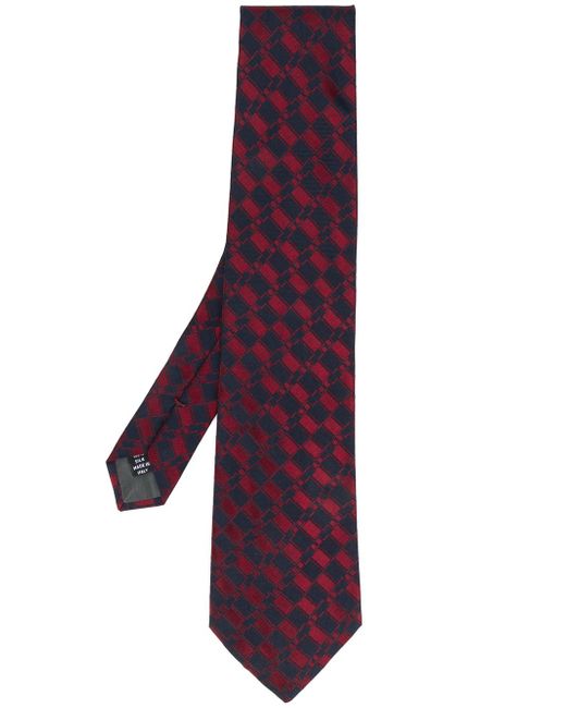 Gianfranco Ferré Pre-Owned 1990 geometric print tie