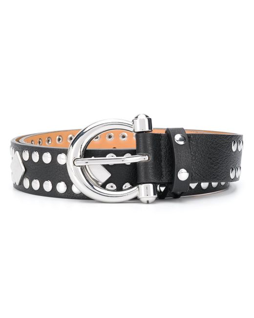 Twin-Set stud embellished buckle belt