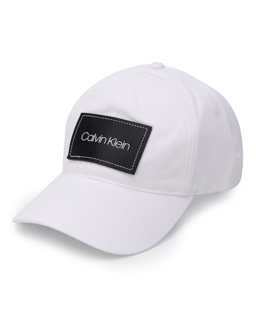 Calvin Klein logo patch cap
