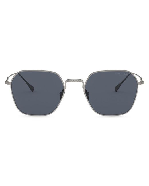 Giorgio Armani square-frame tinted sunglasses